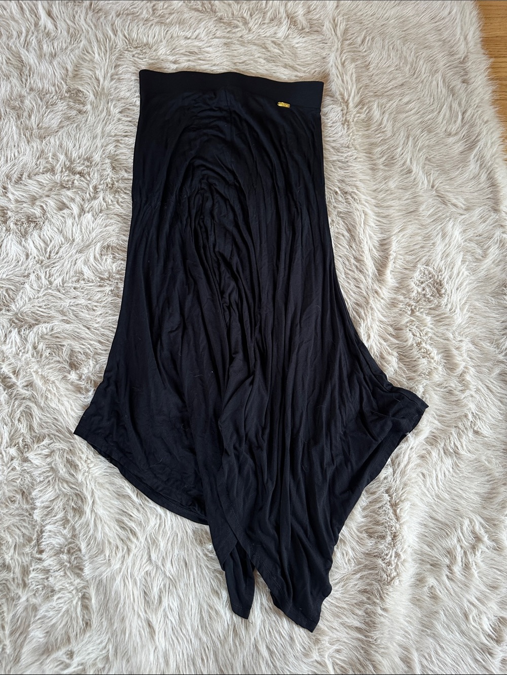 Calvin Klein Black Asymmetric Women's Skirt - Comfortable Everyday Style